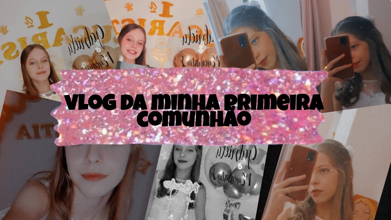 🕊🤍vlog da minha primeira comunhão🕊🤍(Gabi Paes)