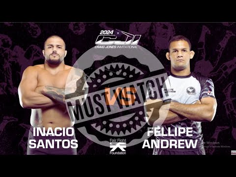 CJI Semi-finals Over 80kg: Fellipe Andrew VS Inacio Santos