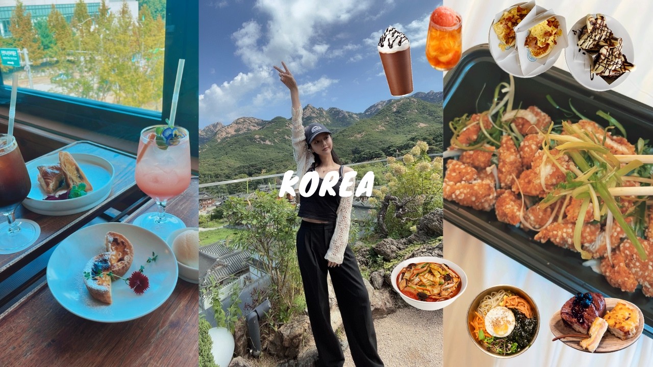 SUB)) 韓国6泊7日🇰🇷母娘＆友達と行く！絶対外さないグルメ、ヒーリングできる穴場カフェ🥨🫧 ︴KOREA.vlog