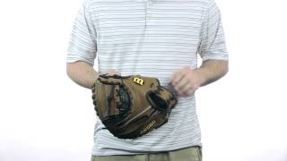 Video thumbnail: Wilson A2000 Baseball Glove: A2403BB1791 Catcher's Mitt