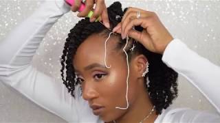 DEFINED Twist Out on 4c Hair with Hair Type 4 Leaf Clover