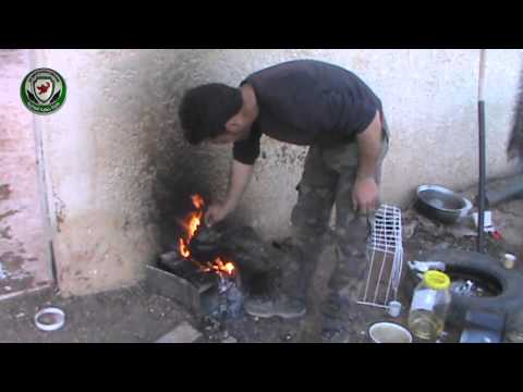 استراحة لعناصر لواء الفرقان على جبهة خان شيخون في ريف إدلب