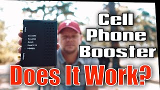 Boosting Your Cell Signal: Is this Cell Phone Booster from Amazon Worth It? | Camping Gear Review
