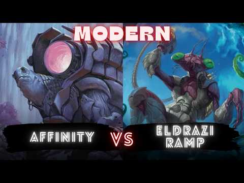 Modern MTG: Izzet Affinity vs Eldrazi Ramp | Magic: The Gathering Gameplay