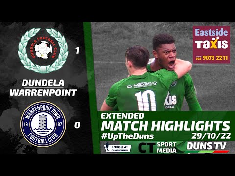 Match Highlights - Dundela Vs Warrenpoint Town - 29th October 2022