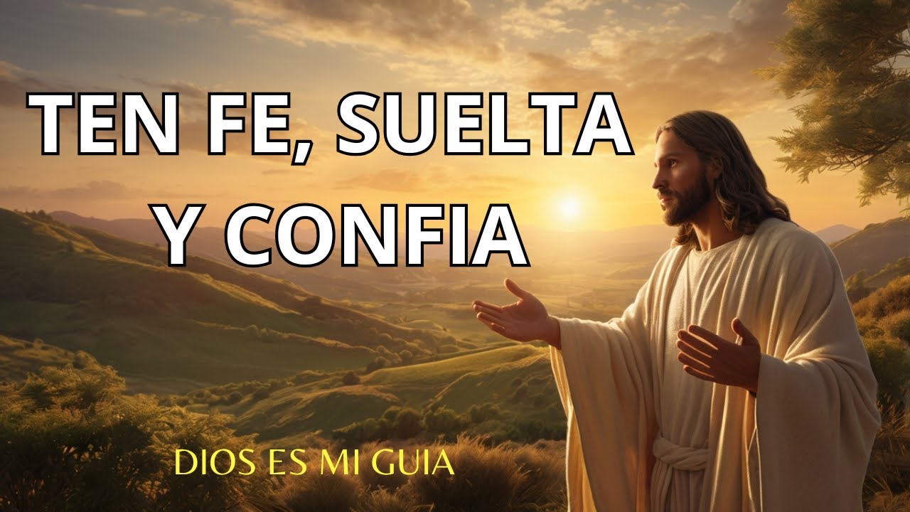 DIOS TE DICE: Cree, TODO LLEGA a su debido TIEMPO, suelta y confía, saldrás victoriosa