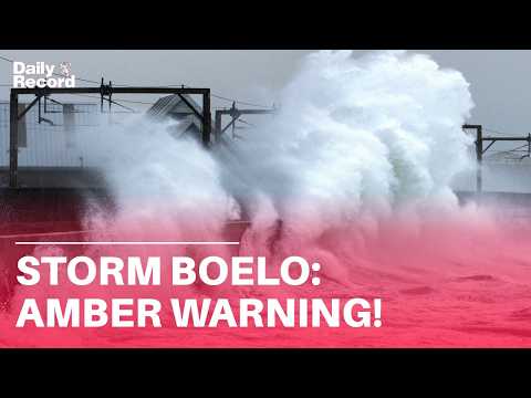 Storm Boelo: AMBER WARNING as next storm hits with thousands without power after Austen batters UK
