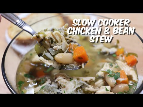 Slow Cooker Chicken & Bean Stew | Easy Slow Cooker / Crock Pot Recipe | MOLCS Easy Recipes