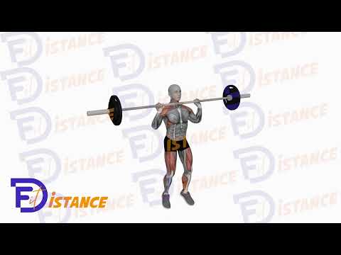 Exercice Split Jerk à la barre