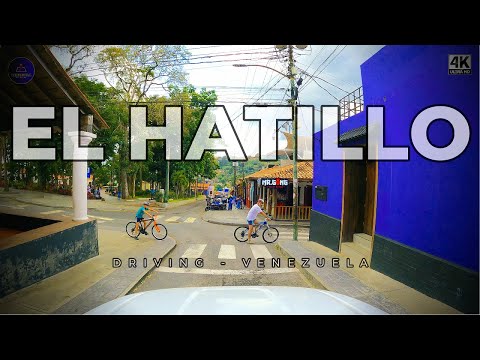 🇻🇪 ¡VENEZUELA! Ruta dominguera en EL HATILLO, estado Miranda. Driving 4K | 2024.