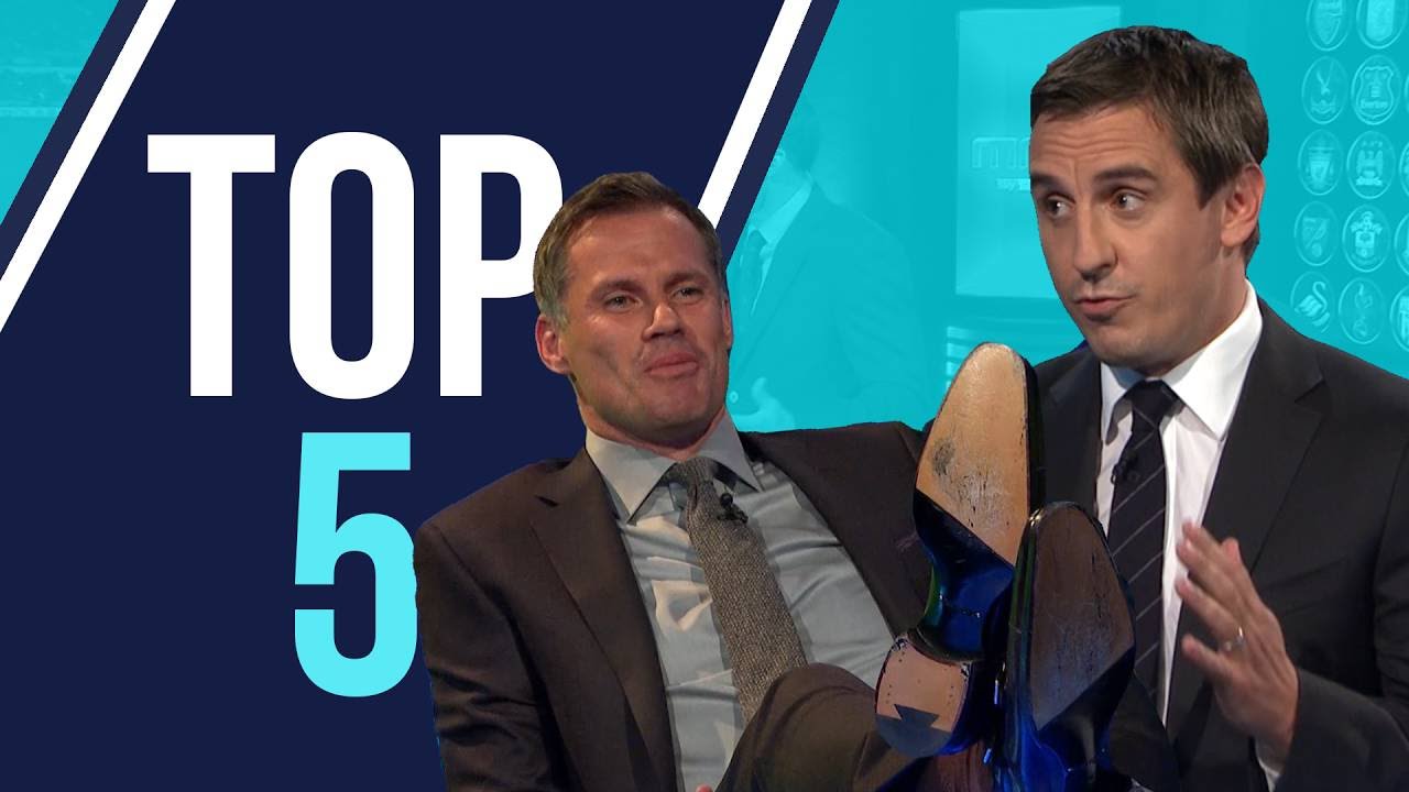 Top 5 | Carragher and Neville's Best Banter! - YouTube