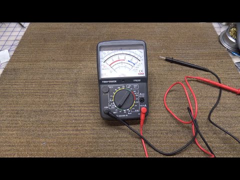 New Computer Test  - TekPower TP8250 Multimeter Demo