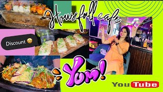 Best café in Hudson lane , GTB Nagar || pocket friendly | birthday bash at Housefull café | delhite