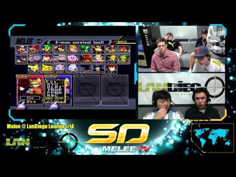 Melee @ LD Lounge #14 - Singles WR3: MC | TinoJoe vs. OkamiBW - SSBM