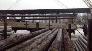 Превью видео: Погрузка б/у трубы | СтройГеоРесурс