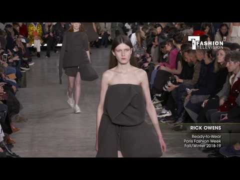 RICK OWENS Paris Fashion Week Fall/Winter 2018-19