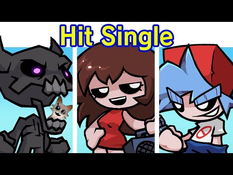 FNF - Hit Single Real | 2 New songs based on Slugcats & Binding of Isaac (FNF Mod) (Garn47)