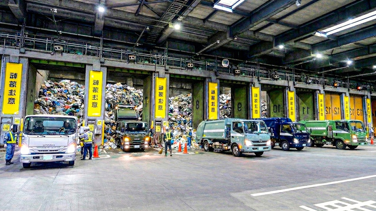 How Japanese Garbage Collectors Keep Their Trucks Spotless