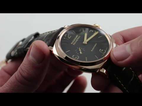 Panerai Radiomir 1940 3 Days Oro Rosso PAM 573 Luxury Watch Review