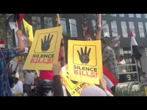 Manifestation Égypte 23/08/2013