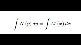 Seperable Differential Equations w/ Initial Condition