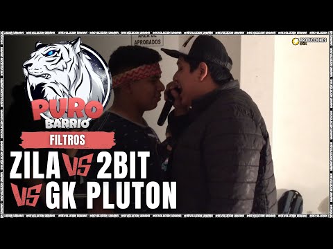 GK PLUTON vs 2BIT vs ZILA 2K || FILTROS || PURO BARRIO 2K20