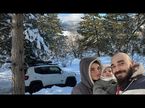 ჯიპით ლაშქრობა დიდ თოვლში - ნოეს პირველი ზამთრის ლაშქრობა