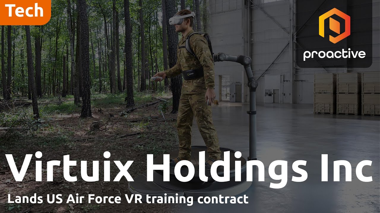 Virtuix wins U.S. Air Force funding for Military VR training platform