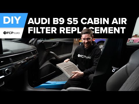 Audi S5 Cabin Air Filter Replacement DIY (2018-2025 Audi B9 S4, S5 Sportback, A4, A5 Sportback)