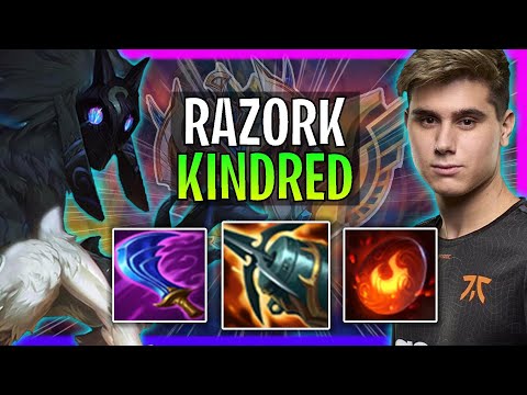 RAZORK CON SU MAIN KINDRED! - FNC Razork Juega Kindred Jungla vs Elise! | Season 2023