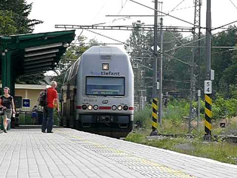 ČD | Linka S20 | 471.009 a 471 CityElefant | Příjezd | Milovice