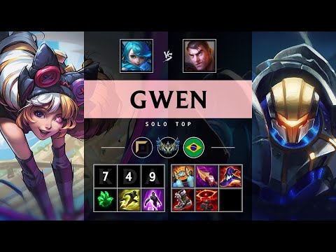 Gwen Top vs Jayce - BR Challenger Patch 25.15