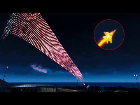 US Phalanx CIWS Air defense system Vs Russian Mikoyan MiG 29 - ASMR - ARMA 3