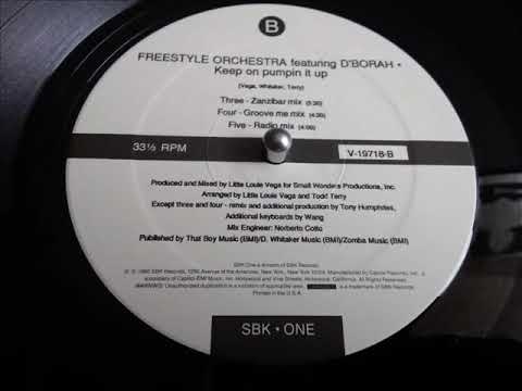 FREESTYLE ORCHESTRA FEAT. D'BORAH- KEEP ON PUMPIN IT UP  [GROOVE ME MIX]