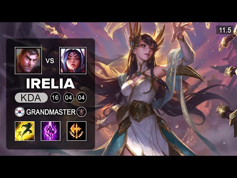 Irelia Top vs Jayce - KR Grandmaster Patch 11.5
