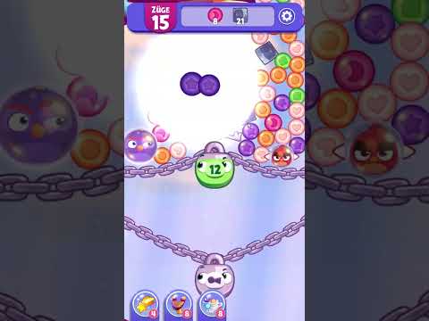 Angry Birds Dream Blast Level 55 no booster [Gameplay] optimized for smartphones [Rovio]