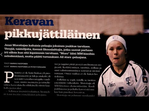 Salibandylegendat Jenni Morottaja ja Esa Jussila