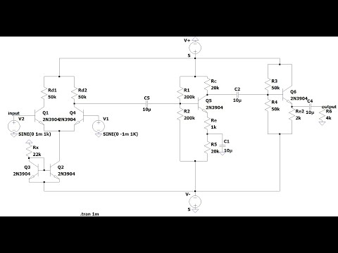 Discrete Op Amp Design