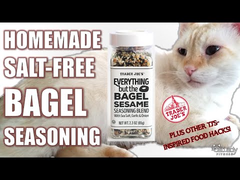 How to make EVERYTHING BAGEL SEASONING like Trader Joe's *SALT FREE* plus other hacks & secrets!