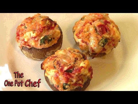 Stuffed Mushrooms | One Pot Chef