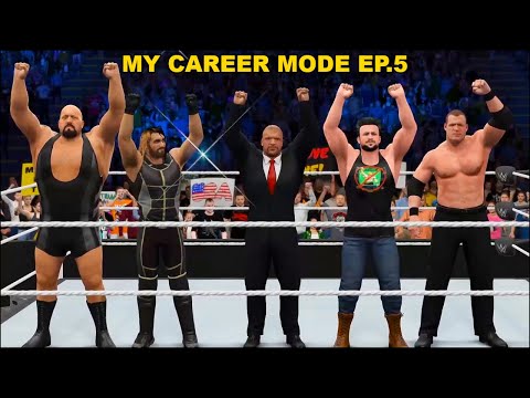 WWE 2K16 My CAREER MODE LIVE - Rocky Working For Authority WWE 2K16 ||