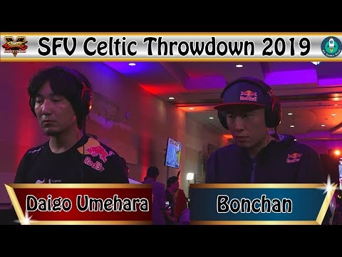 SFV Celtic Throwdown 2019 - pools to TOP 8｜Red Bull Bonchan (Karin) VS CYG BST Daigo Umehara (Guile)