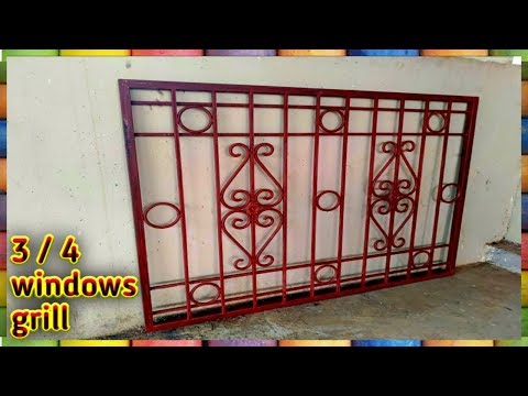 fantastic window grill design | designer window design for home || Video