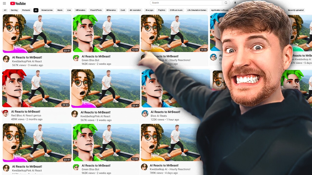 MrBeast's Growing Obsession With AI