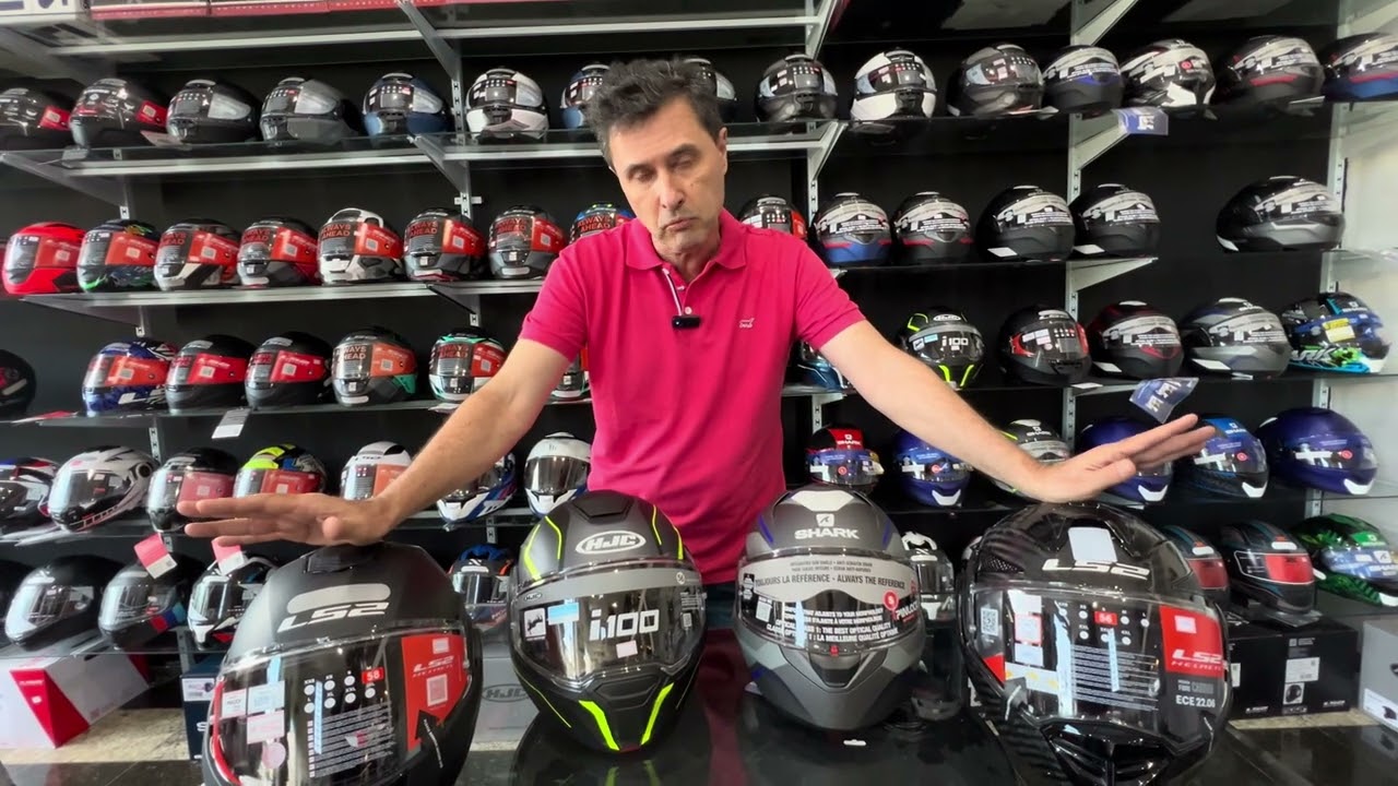 Briga acirrada entre os capacetes articulados indicados para Bigtrail.