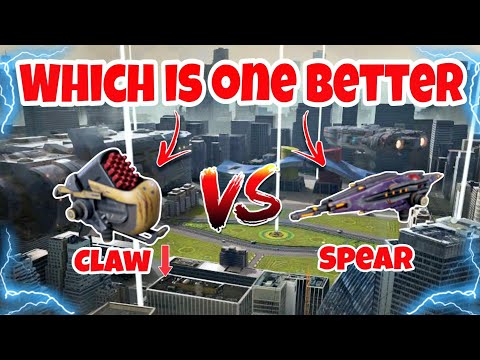 [WR] 🔥[Nerf]Claw VS Spear Weapon Comparison |War Robots|