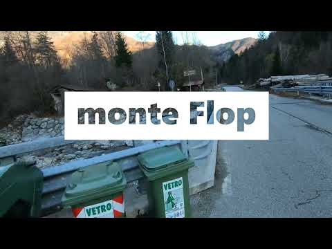 trail run monte Flop (cima est) con visita allo chalet Grifon - 20/11/2022
