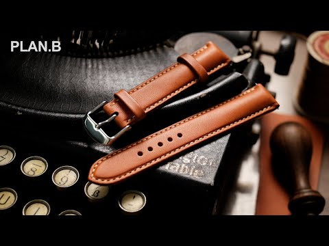 Making a HANDMADE Leather Watch Strap(Band) - leather craft, PDF