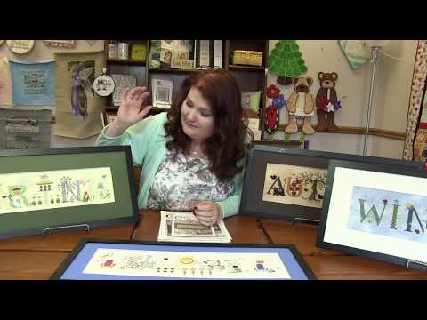 Flosstube Embroidery.com Spotlight Video Featuring Seasons by Cross Eyed Cricket