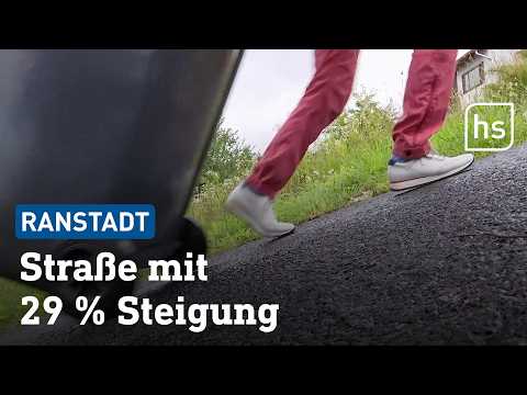 Ranstadt: Die wohl steilste Straße Deutschlands | hessenschau